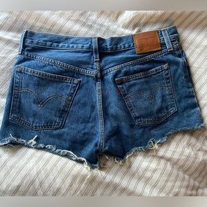 Levi's 501 Denim Cutoff Jean Shorts